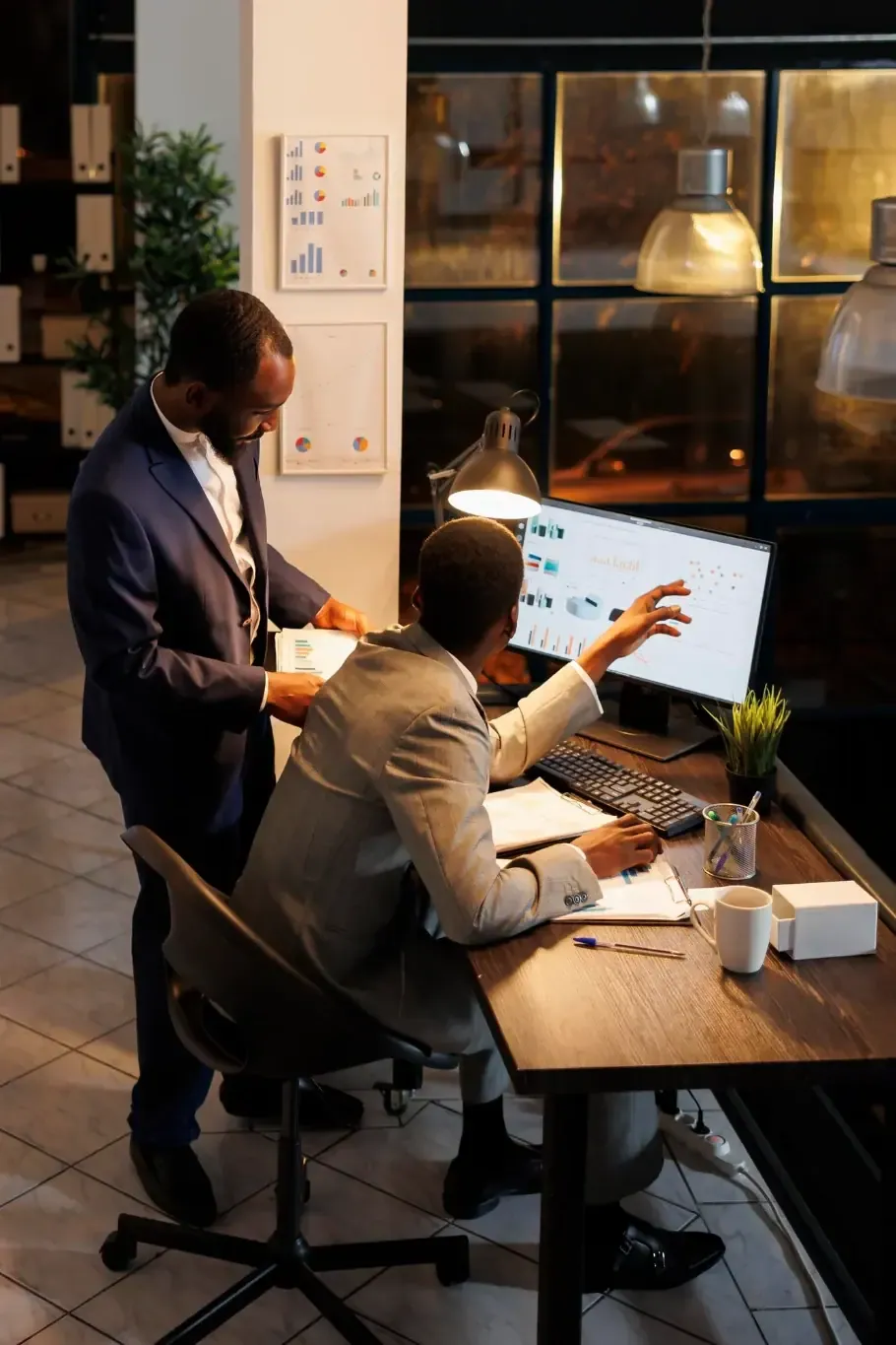 Working with a professional services client